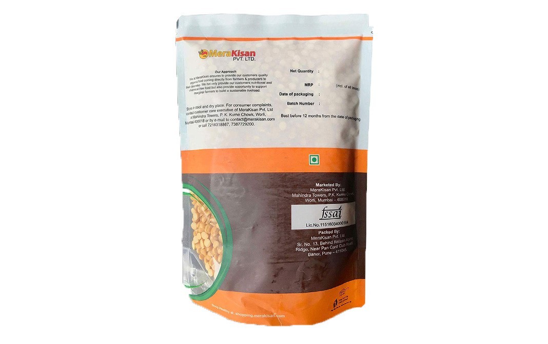 MeraKisan Organic Chana Dal    Pack  1 kilogram